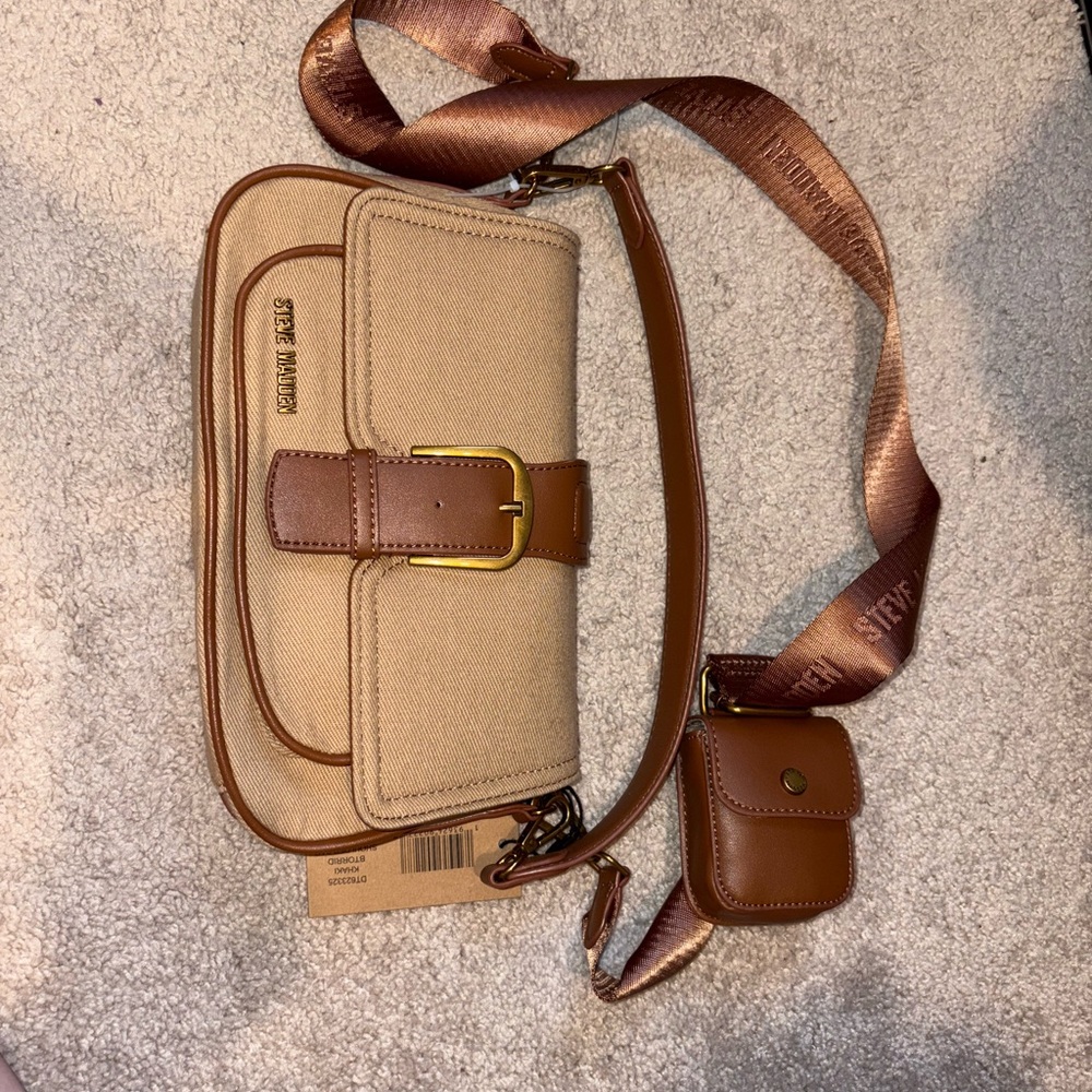 Steve Madden Khaki btorrid shoulder bag